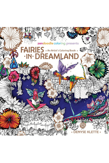 Zendoodle Coloring Presents Fairies in Dreamland - naslovnica