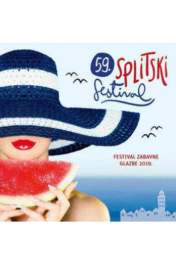 Razni izvođači - Festival zabavne glazbe - Split 2019 CD - omot