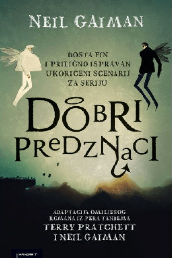 Dobri predznaci – ukoričeni scenarij - naslovnica