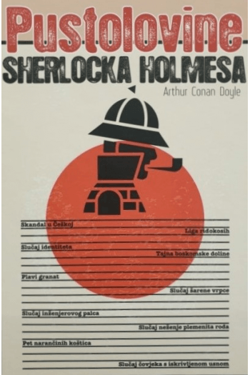 Pustolovine Sherlocka Holmesa - naslovnica