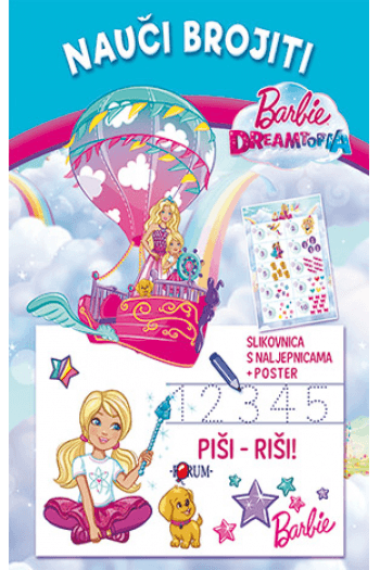 Barbie Nauči brojiti - naslovnica