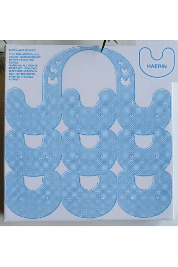 Newjeans - Newjeans 2Nd Ep Get Up (Bunny Beach Bag Ver.)[Blue Ver.] CD - omot