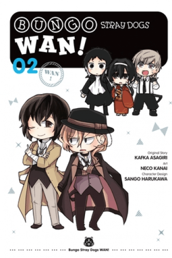 Bungo Stray Dogs: Wan!, Vol. 02 (Manga) - naslovnica