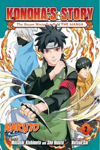 Naruto: Konohas Story—The Steam Ninja Scrolls: The Manga, Vol. 2 - naslovnica