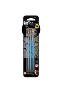Kistovi tempera set S-LINE 3/1 br.2,4,6 bls P24/240 - slika proizvoda