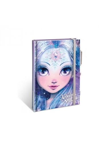 Notebook A5 bijeli listovi Nebulous stars - više motiva - slika proizvoda