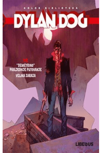 Dylan Dog kolor biblioteka 28:Demetrino posljednje putovanje (Strip) - naslovnica