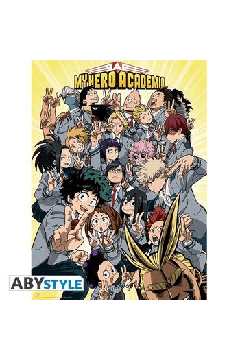 My Hero Academia Poster Class (52x38cm) - slika proizvoda