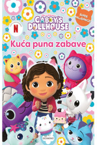 Gabbys Dollhouse: Kuća puna zabave (Slikovnica) - naslovnica