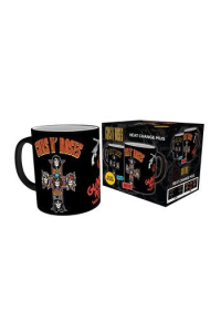 Guns N Roses - Mug Heat Change - 320 ml - Cross - slika proizvoda