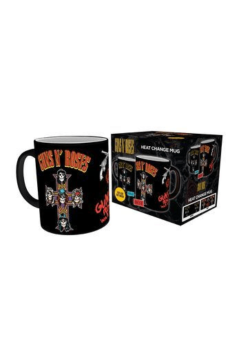 Guns N Roses - Mug Heat Change - 320 ml - Cross - slika proizvoda