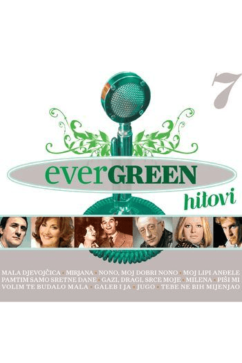 Razni izvođači - Evergreen hitovi 7 CD - omot