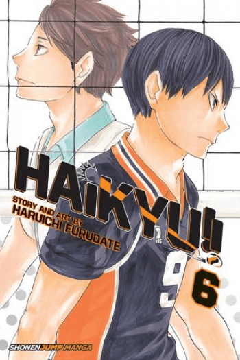 Haikyu!!, Vol. 06 (Manga) - naslovnica