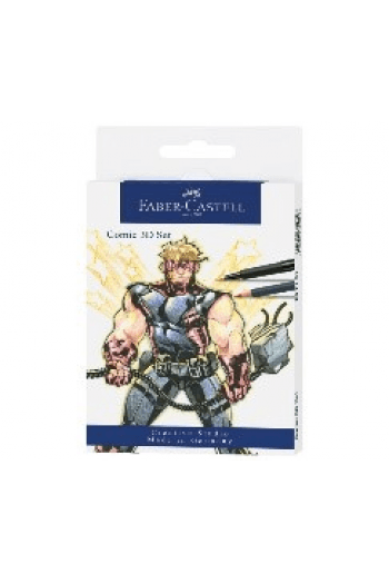 Set crtaći Comic 3D Ilustration pk11 Faber Castell 267191 € 1 - slika proizvoda