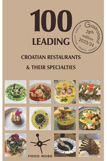 100 leading Croatian restaurants and their specialties 2023 24 - naslovnica