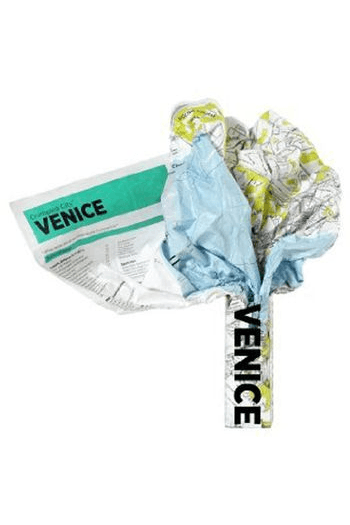 Venice Crumpled City Map - naslovnica
