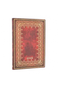 Planer dnevni 2026 9,5x14cm - mini s gumicom Foiled Paperblanks