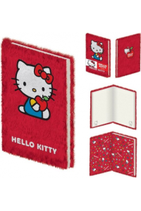 Pyramid Hello Kitty A5 Plush Notebook Casebound - slika proizvoda