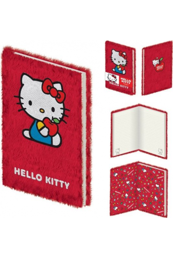 Pyramid Hello Kitty A5 Plush Notebook Casebound - slika proizvoda