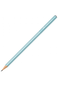 Olovka grafitna B sparkle Faber Castell 118262 metalik tirkizna