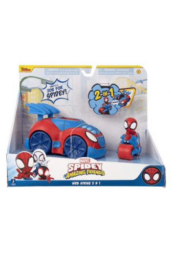 Spidey And Amazing Friends - Web Strike 2U1 Vozilo - slika proizvoda