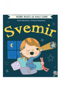 Važne riječi za male ljude - svemir (Slikovnica) - naslovnica
