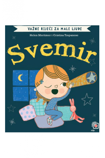Važne riječi za male ljude - svemir (Slikovnica) - naslovnica