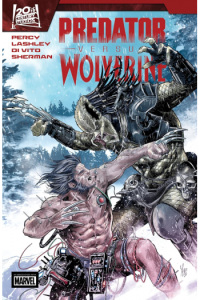 Predator vs. Wolverine (Strip) - naslovnica