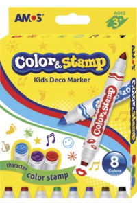 Set Markera + Žigova 1/8 Amos Cs8P, 8 Obostranih Jumbo Markera+Žigova (994475)