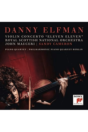 Elfman, Danny - Violin Concerto "Eleven Eleven" and Pian CD - omot