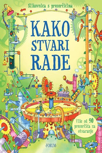 Kako stvari rade - Slikovnica s prozorčićima - naslovnica