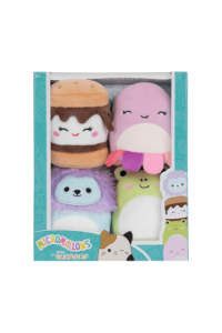 Squishmallows Micromallows 6Cm - 4Pk (Wendy, Jeanne, Carmelita, Lucia)