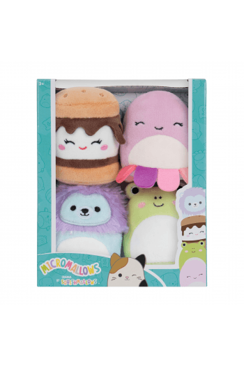 Squishmallows Micromallows 6Cm - 4Pk (Wendy, Jeanne, Carmelita, Lucia) - slika proizvoda