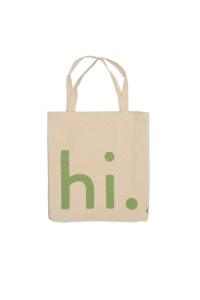 Platnena Torba Hi.  - Zelena