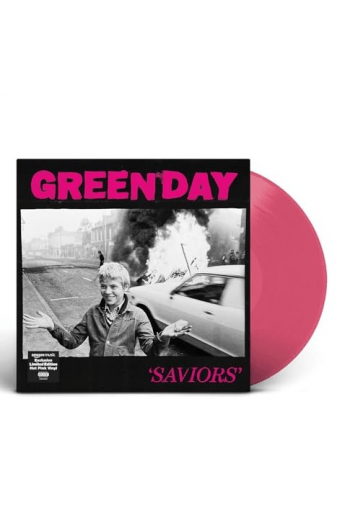 Green Day - Saviors (Amazon Exclusive Hot Pink Vinyl) LP - omot