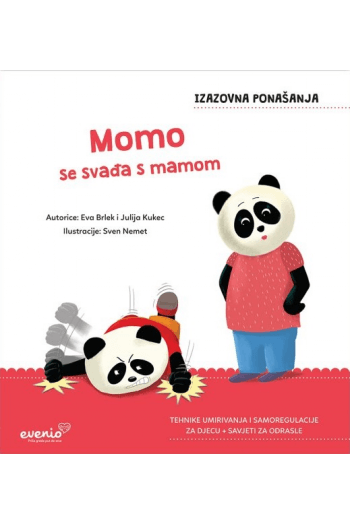 Momo se svađa s mamom (Slikovnica) - naslovnica