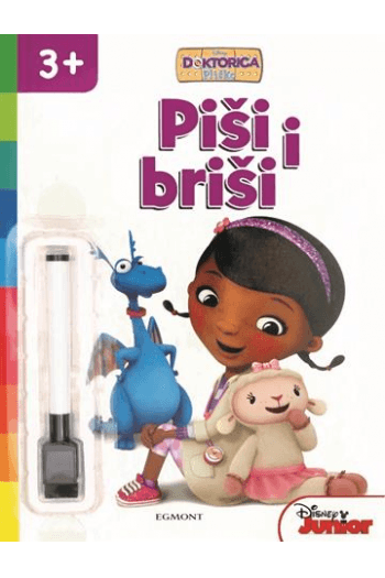 Piši i briši: dr. Pliško (Slikovnica) - naslovnica
