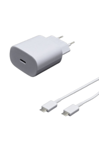 Kućni punjač original za Samsung TA800XWEGW tip c PD 25W + tip C USB bijel blister - slika proizvoda