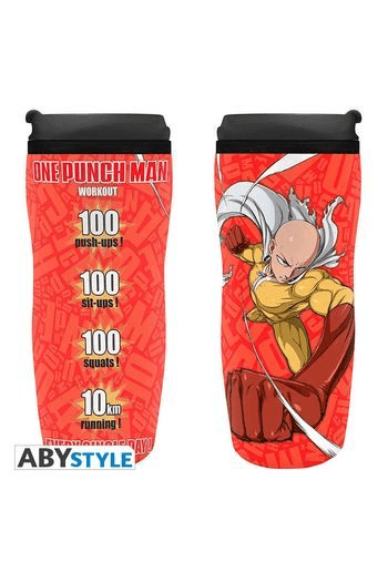 One Punch Man   - Travel Mug - "Saitama" - slika proizvoda