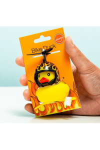 Patka s kacigom za bicikl - Fire
