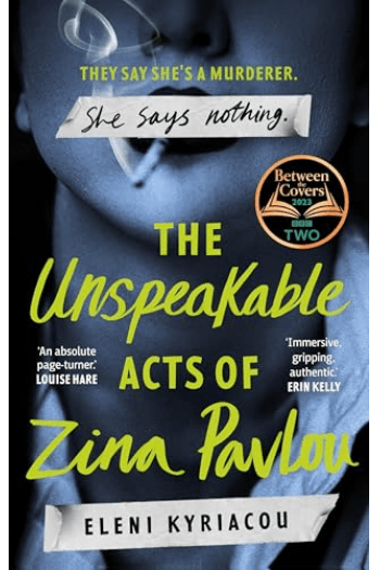 The Unspeakable Acts of Zina Pavlou - naslovnica