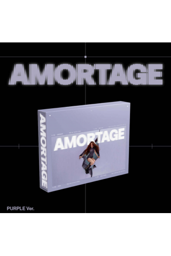 Jisoo - Mini Album [Amortage] Exclusive Edition [Purple Ver.] CD - omot