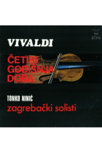 Laura Vadjon and Zagrebački Solisti - The Four Seasons (Četiri godišnja doba) CD - omot
