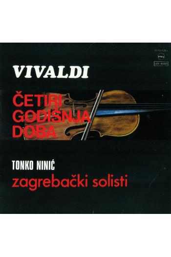 Laura Vadjon and Zagrebački Solisti - The Four Seasons (Četiri godišnja doba) CD - omot