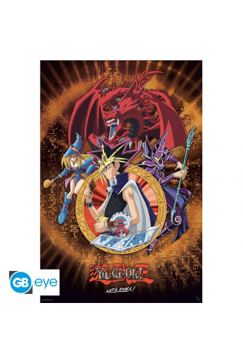 Yu-Gi-Oh! - Poster - Yugi Slifer And Magician - (91.5 x 61) - slika proizvoda