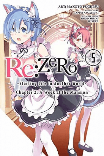 Re:Zero -Starting Life In Another World-, Chapter 2: A Week At The Mansion, Vol. 5 (Manga) - naslovnica