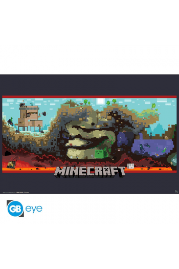 Minecraft - Poster Underground (91.5X61) - slika proizvoda