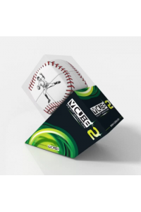 V-CUBE 2X2 PILLOW: BASEBALL