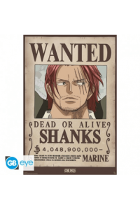 One Piece - Poster Maxi 91.5X61 - Wanted Shanks Wano