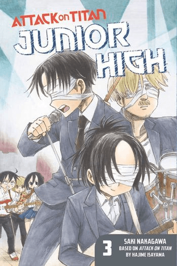 Attack on Titan: Junior High, Vol. 03 (Manga) - naslovnica